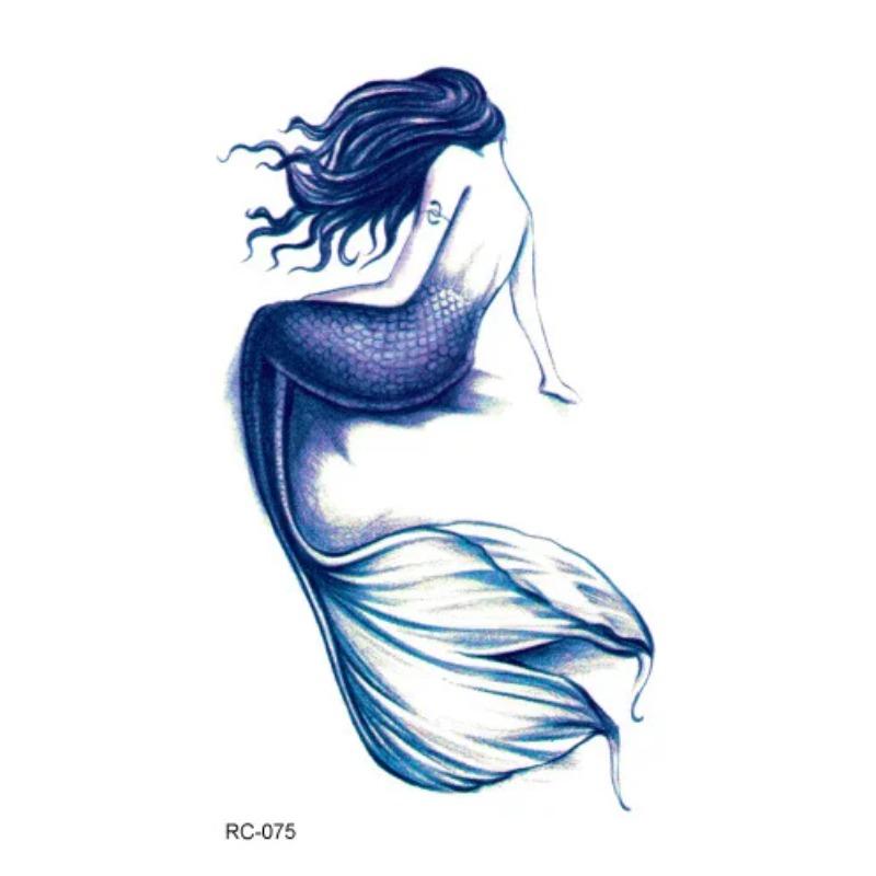 Tattoo-Aufkleber Körper-Make-up Flamme Finger Wasserdicht Temporäre Tattoos Schwarz Quadrat Rose Blume Kunst Flash Fake Tattoos