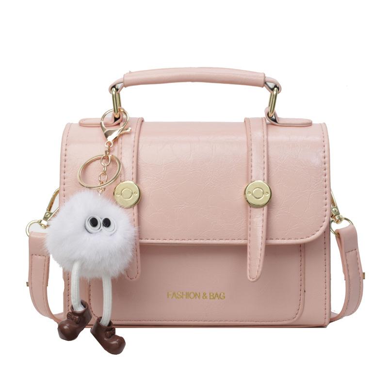 Women's temperament simple small bag 2025 spring new high-value versatile shoulder messenger bag small square bag