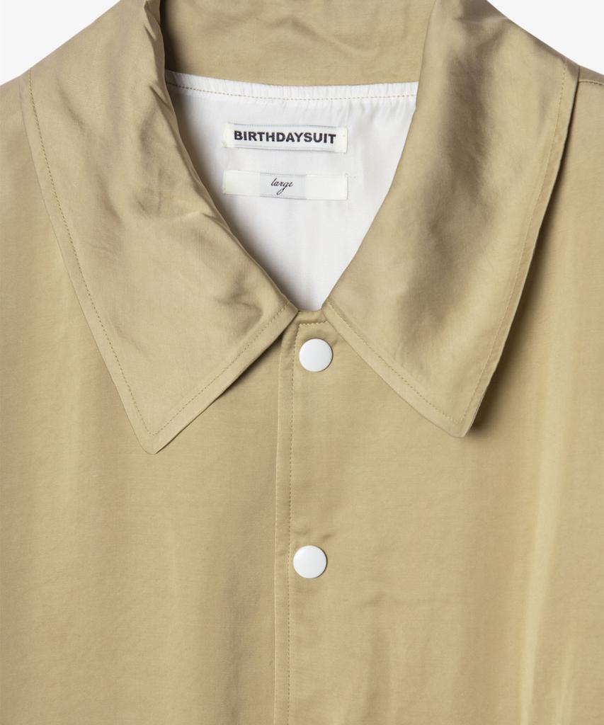 Birthdaysuit Satin Stadium Jacket (Beige)