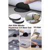 Practical 10 Pieces Carpet Rug Cushion Duvet Cover Non-slip Velcro Tape Set Adhesive Carpet Anti-slip