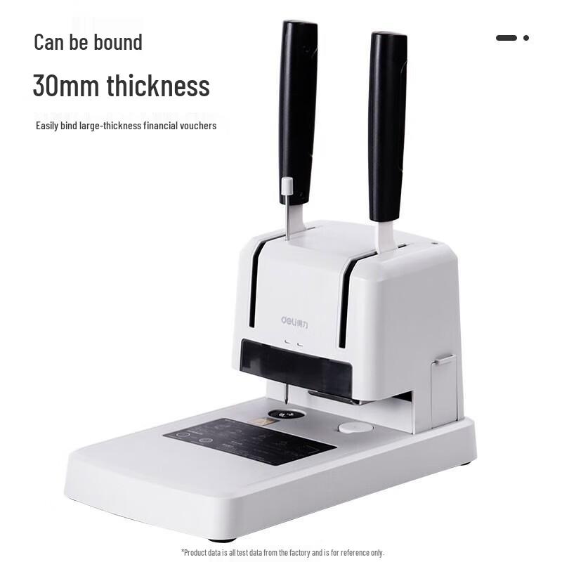 Deli 33669S Electric Hot Melt Binding Machine CN plug (adapter included)