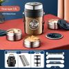 TAFUCO 3-Layer 316L Stainless Steel Insulated Lunch Box