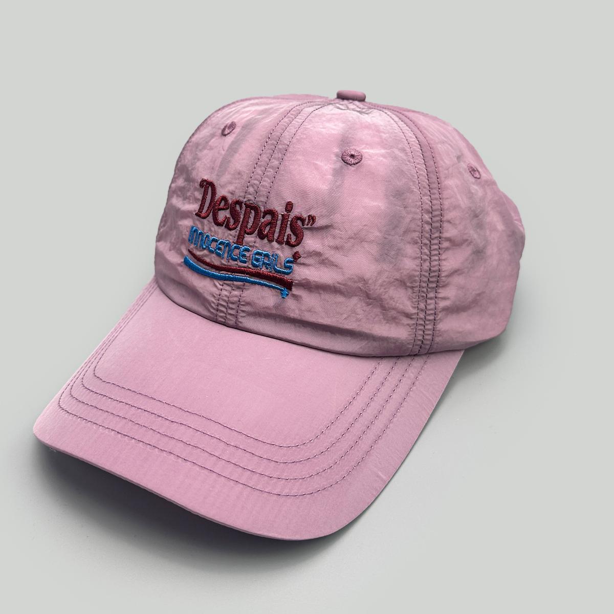 

Quick Drying Embroidered Despais Letters Baseball Hats New Unisex Breathable Sports Sunshade Outdoor Versatile Ins Peaked Caps 52-60cm
