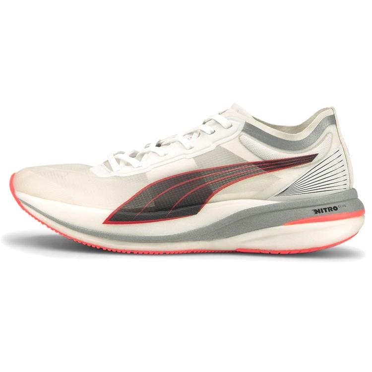PUMA Deviate Nitro Elite White Lava Blast Men s 195204-02 EU 39