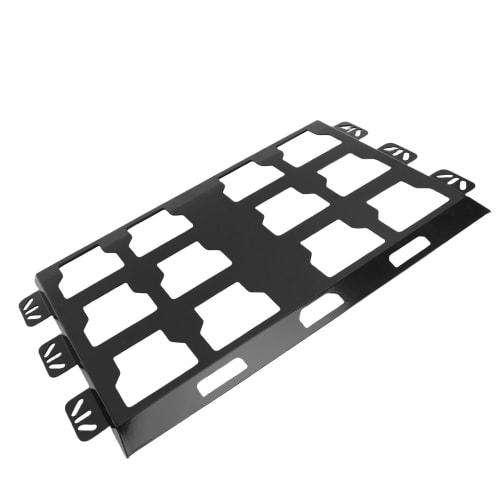 Banapoy Milwaukee Packout Toolbox Mounting Plate, Metal Wall or Floor Mount Base for Tool Boxes, 100 lb Load Capacity, for Tool Storage and Organizati