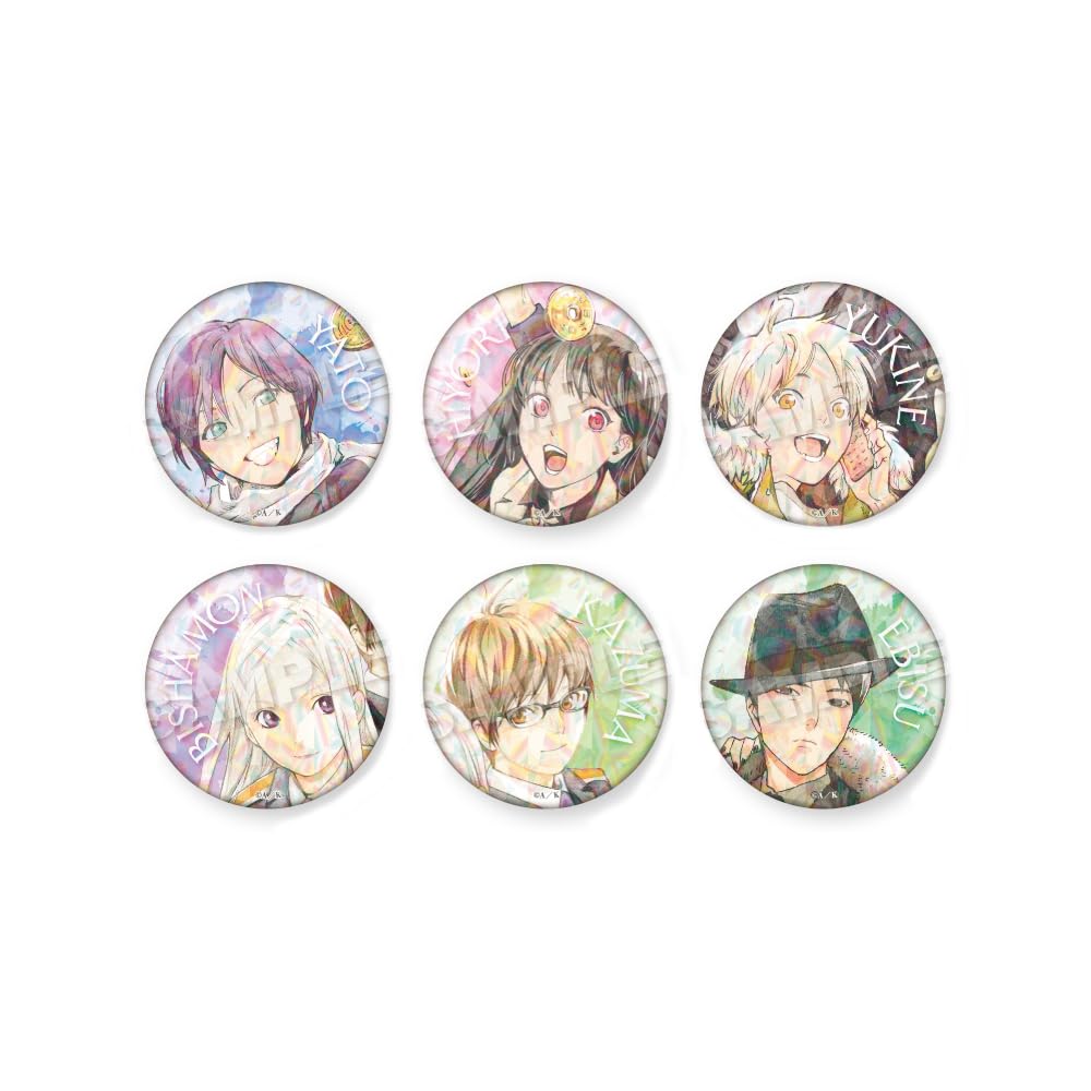 

Noragami коллекционные голографические значки коробка 6 штук