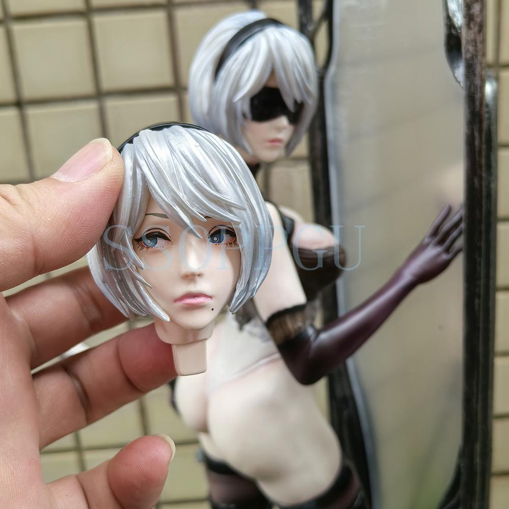 60CM NieR Automata Figure Yorha No Type Anime Girl Action Toy Game Statue Adult Collection Model Doll NEW B 2B PVC 2 Poseable Articulated Scale
