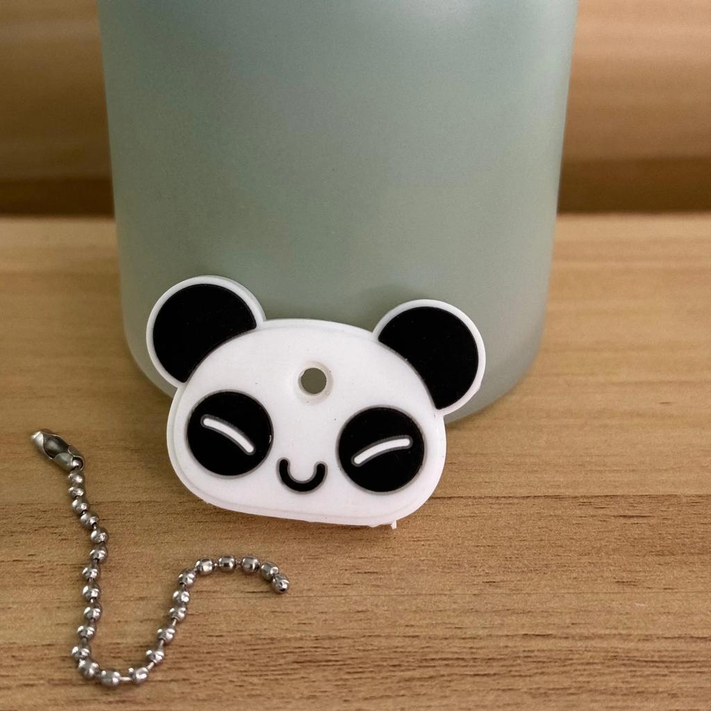 1&2 Pcs Cartoon Keychain Stitch Minnie Key Chains Spider Cartoon Man Cat Key Cover Caps Car Keychain Key Ring Holder Women