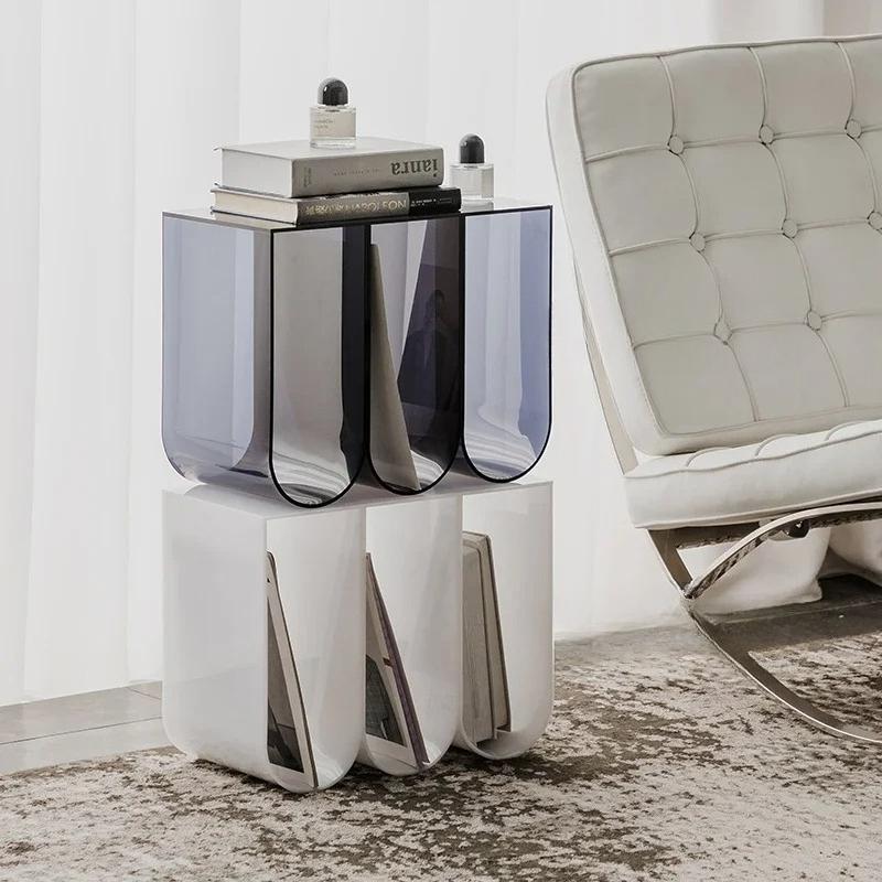 Bookshelf Creative Floor Magazine Rack Nordic Desktop Books and Newspapers Storage Shelf Spice Organizer Wall Shelf