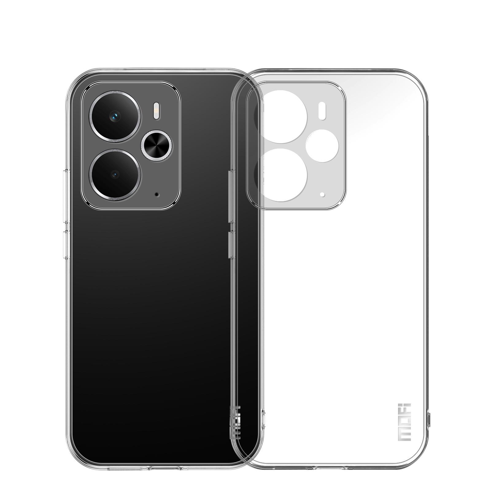 

For Realme 14 5G Clear Phone Case MOFI Ultra-Thin TPU Phone Back Cover A