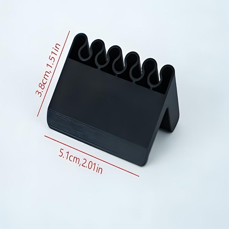 Clip Organizzatore Cavi Stampata 3D per Scrivania, Supporto Cavi di Ricarica Multi-Slot, Gestione Cavi USB, Supporto Cavi per Bordo Scrivania per Casa e Ufficio