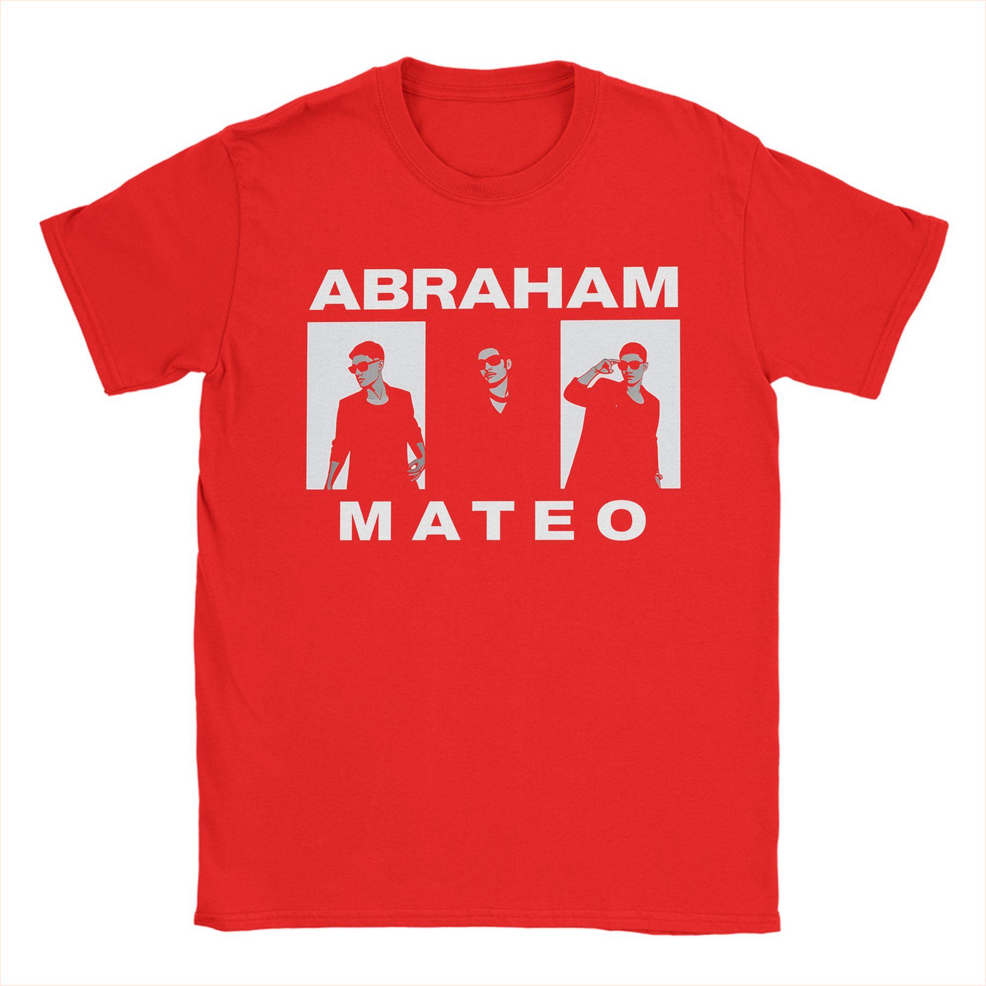 

Rapper Abraham Mateo Album Pure Cotton TShirt For Unisex Summer Y2K Basic T Shirts Plus Size Printed Tops S