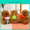 Capybara Plush Tortoise Stuffed Animal Travelfriendly With 2in1 Blanket Pillow