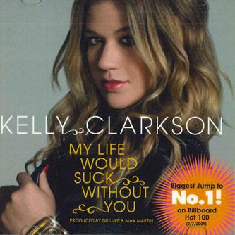 

CD KELLY CLARKSON - My Life World Suck Without You NONE BMG Japan Pop Used