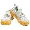 Crocs Breathable Lightweight Low-Top Casual Shoes Unisex Shoes White Yellow 208694-0HX
