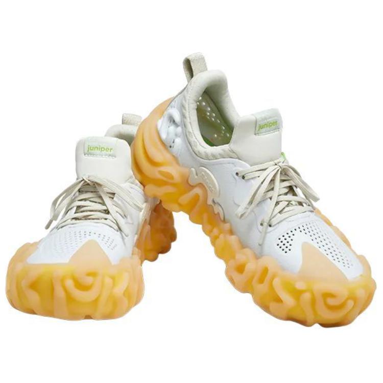 Crocs Breathable Lightweight Low-Top Casual Shoes Unisex Shoes White Yellow 208694-0HX