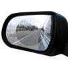Window Film Car Rearview Mirror Water Resist Protective Membrane Anti Fog Glare Sticker Transparent 9.5X9.5