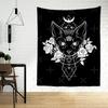 Scandinavian Ins Style Gothic Tapestry Geometric Rose Crescent Living Room Bedroom Bohemian Decorative Carpet