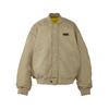ONITSUKA TIGER Bomber Jacket Fashion Versatile Baseball Jacket Unisex Jackets Beige 2183B496-250
