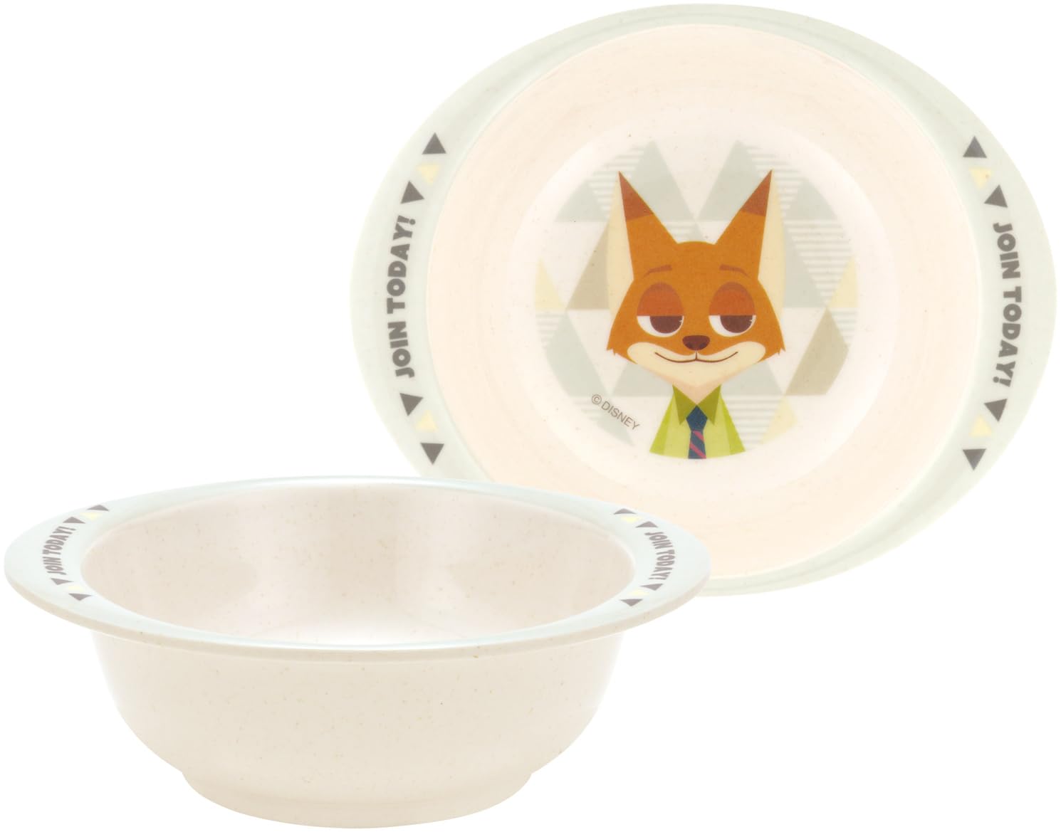 

Skater Melamine Bamboo Dishwasher Disney Bowl, Fiber, 290ml, Safe, Zootopia, M34B-A
