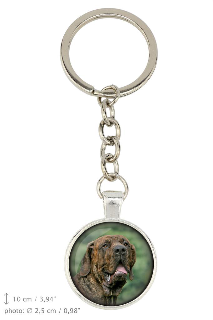 Fila Brasileiro - Keychain In a Box, Own Photo, Keychain Pendant from Art-Dog Brand
