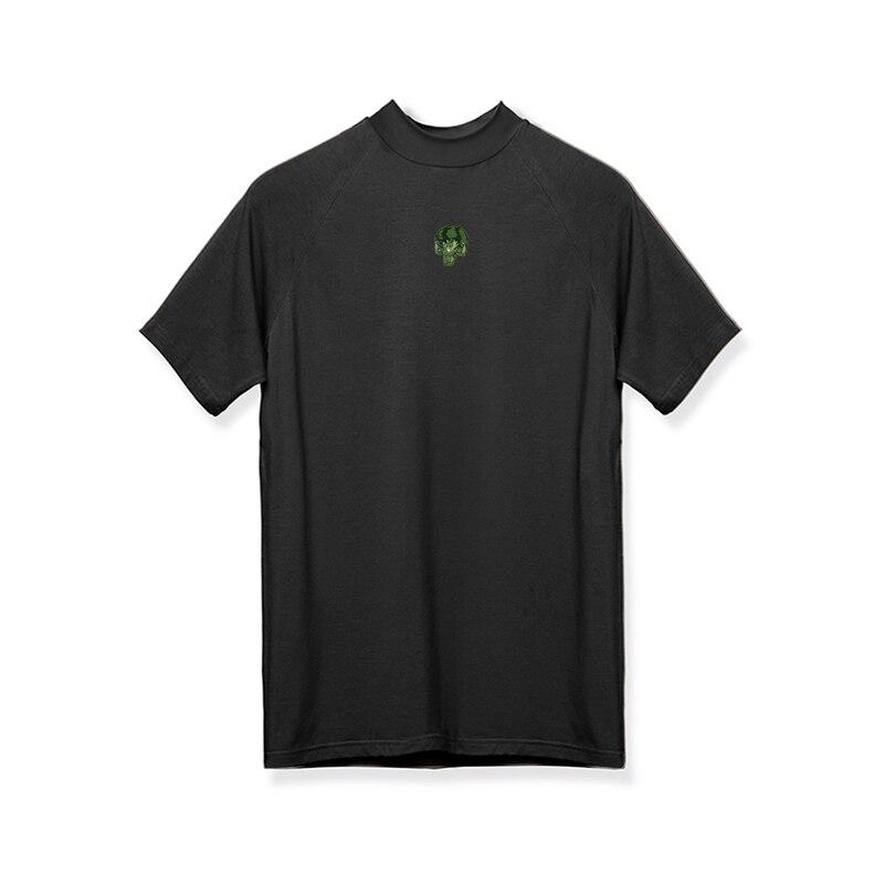 Muscleguys Summer New Men's Sports Leisure Short Sleeve Loose Breathable Fitness Slim Fit Running T-Shirt