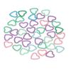 40PCS Heart Shaped Stitch Markers Metal Crochet Stitch Markers for DIY Knitting Accessories