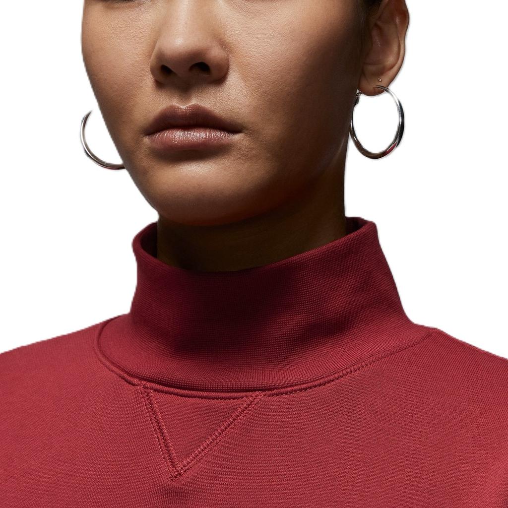 Jordan Flight Fleece FW25 Simple Fleece Knit Soft Sweatshirt Women Sweatshirt IQ3965613