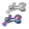 Fidget Spinner Toys for Adults Teen Boy, Metal Silent Figette Office Desk Toy Quiet Cool Gadgets Stuff Gifts for Teen Kid Anxiety Stress Relief
