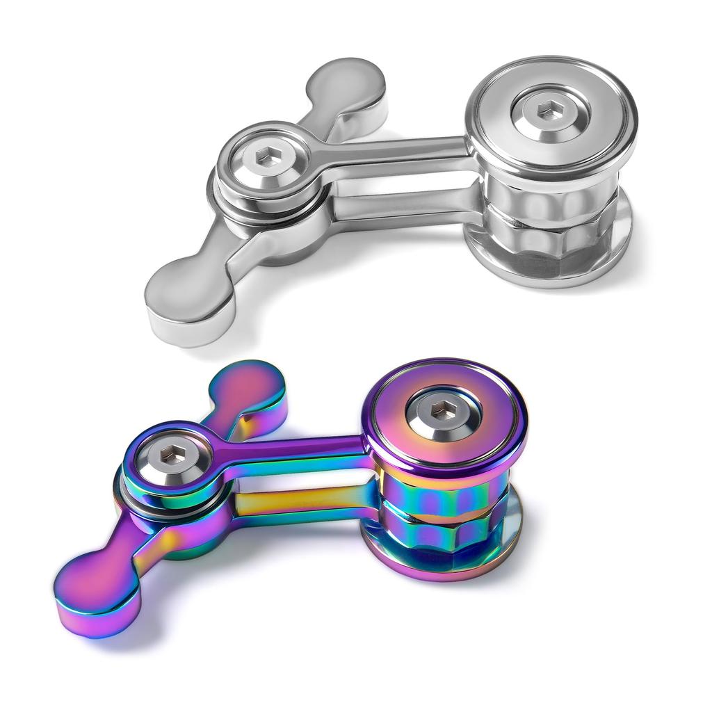 Fidget Spinner Toys for Adults Teen Boy, Metal Silent Figette Office Desk Toy Quiet Cool Gadgets Stuff Gifts for Teen Kid Anxiety Stress Relief