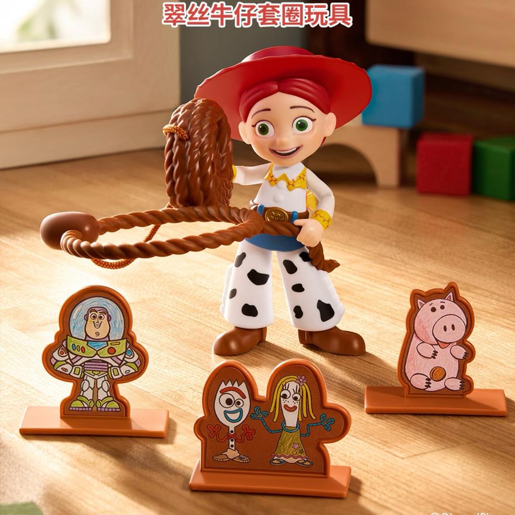 Toy Story Collaboration Edition Buzz Lightyear Woody Three-Eyed Alien Night Light Anime Figures Gifts