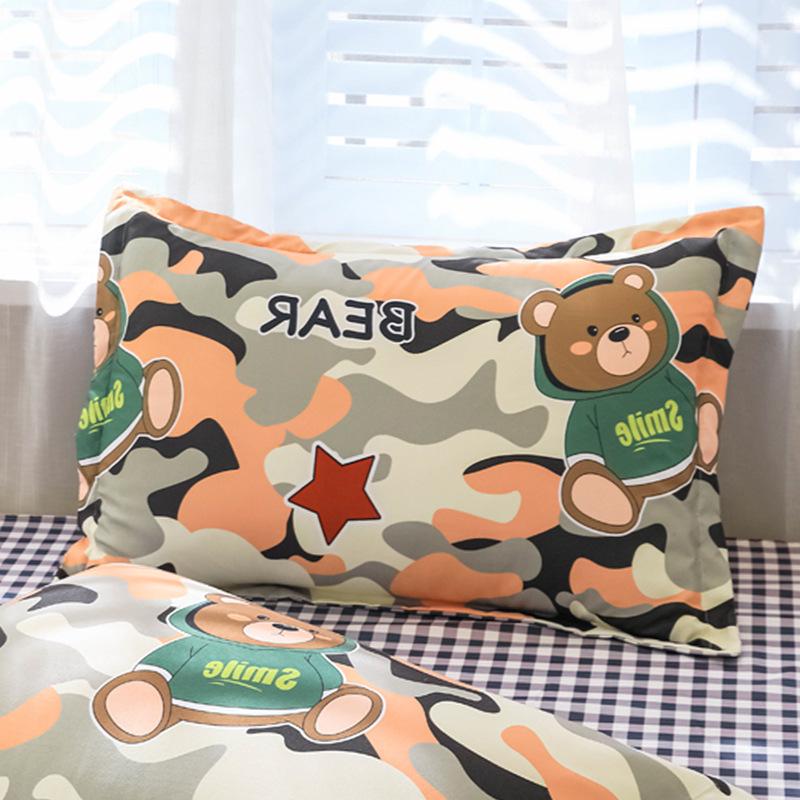 Thickened 48x74cm Pillowcase for Men and Women - Single Piece Cover for Dormitory
