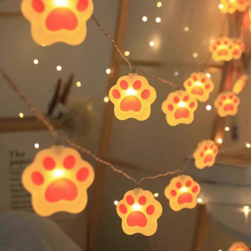 Colorful LED Star & Rainbow Cloud Decorative Tent Hanging Lights