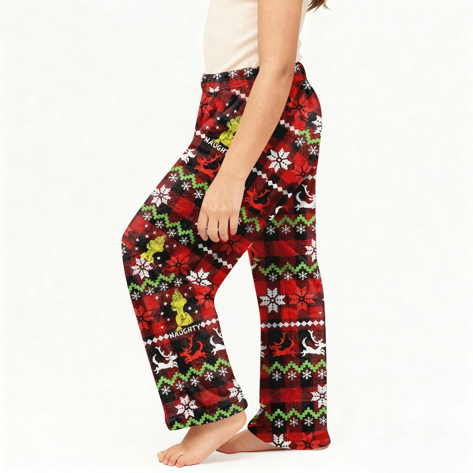 

Children s Pyjamas Bottoms Printed Soft Comfortable Pyjama Children s Winter Pants 140