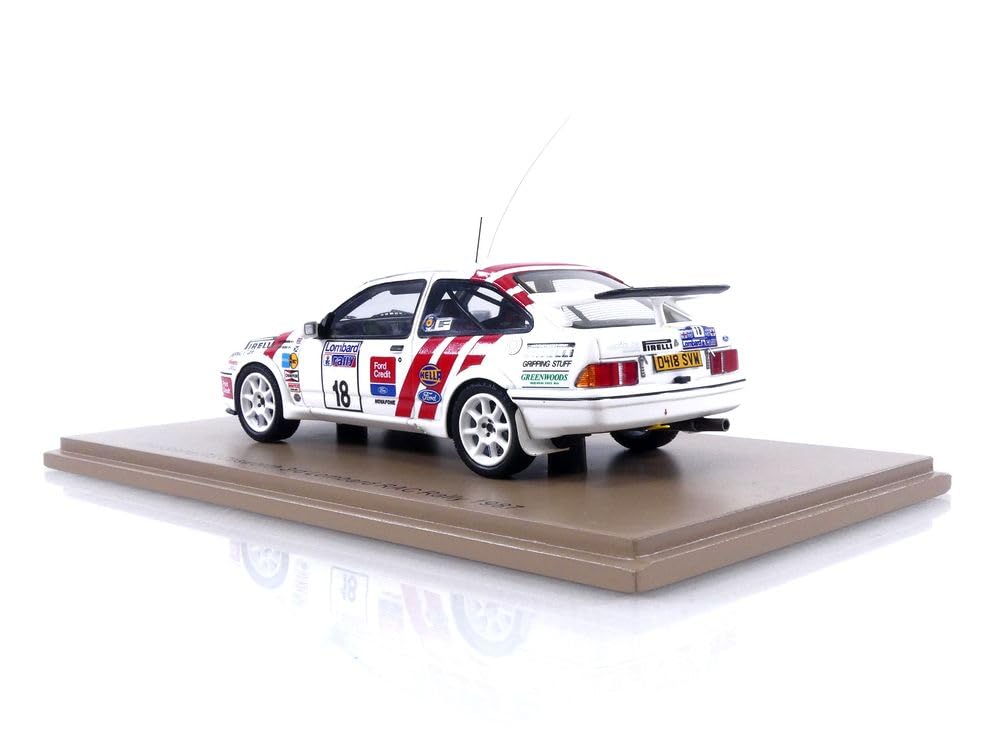 Spark Ford Sierra RS Cosworth 1987 Lombard RAC Rally 3rd Place 1/43 #18 J.McRae/I.Grindrod