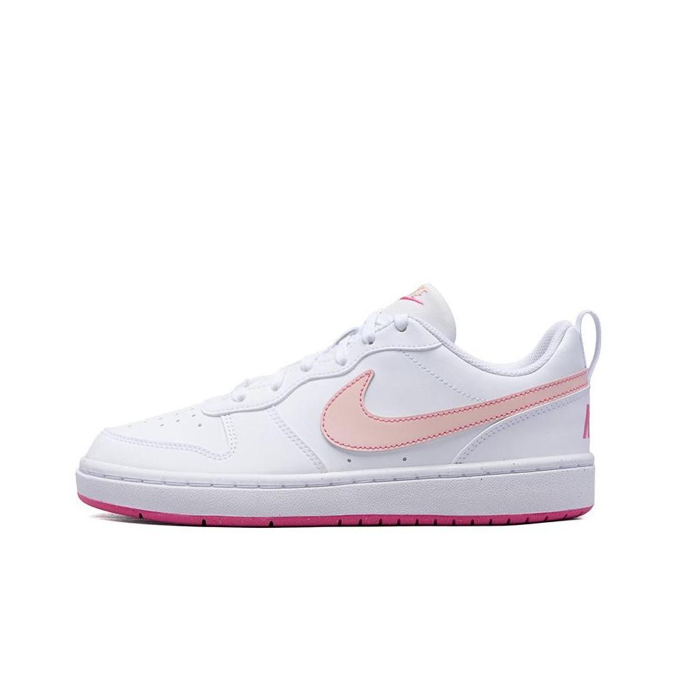 New Nike Court Borough Low White Pinksicle TD DV5456-111