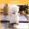 Adorable Mini Plush Sheep Toy Soft Stuffed Animal Bag Charm Cute Bell Lamb