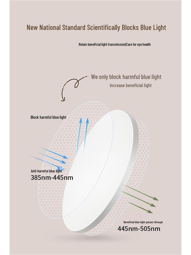 Damen Brille im Koreanischen Stil, Schildpatt-Optik, Oval, Blaulichtfilter - Rahmen für hohe Myopie, Modell 86016