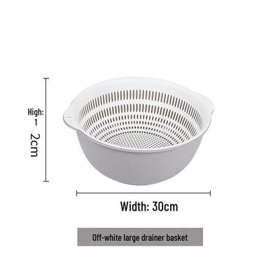 Enjoy Sport Double-Layer Kitchen Wash and Drain Basket