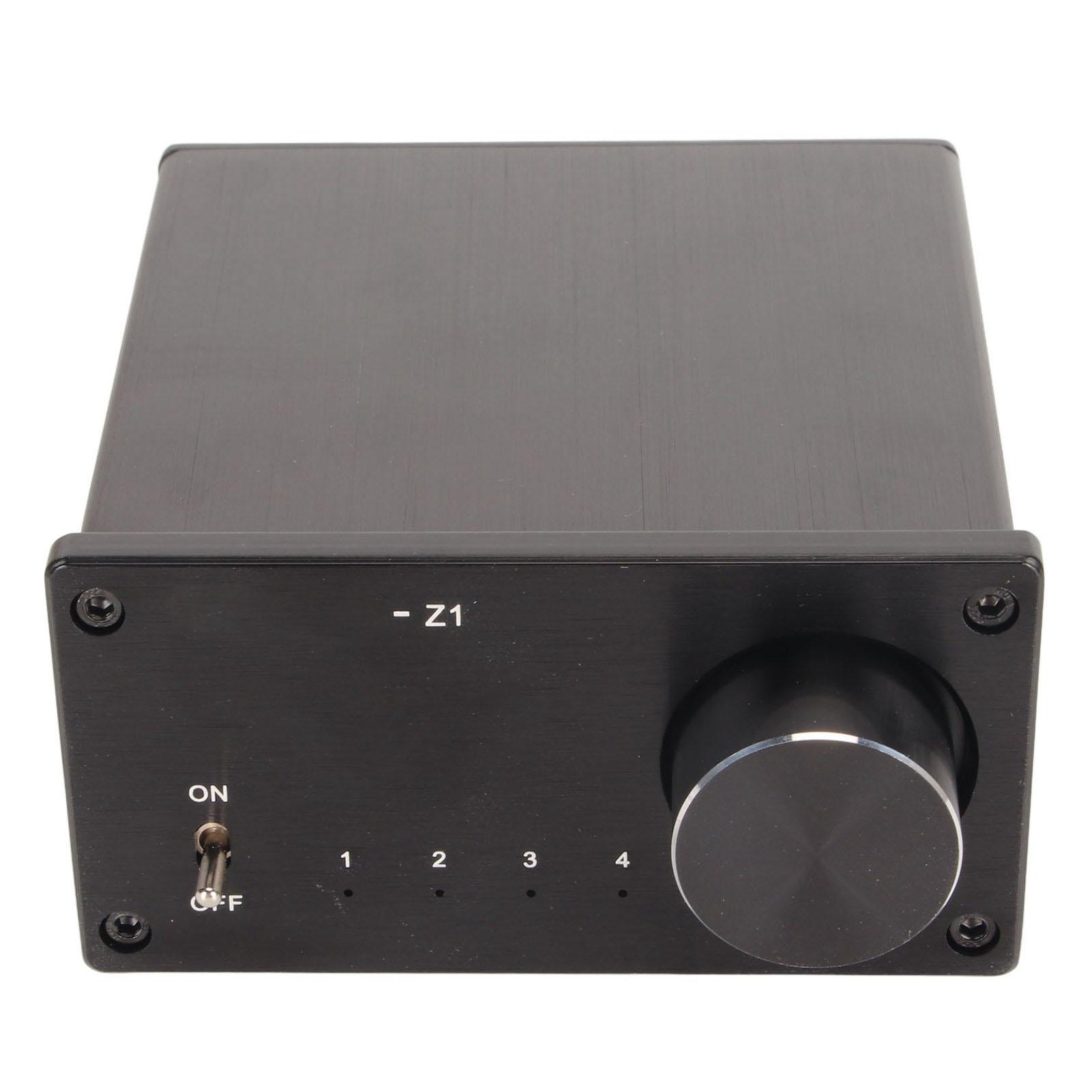 

4 в 1 RCA коммутатор HiFi Lossless передача сигнала двухканальный RCA стерео звук коммутатор US Plug