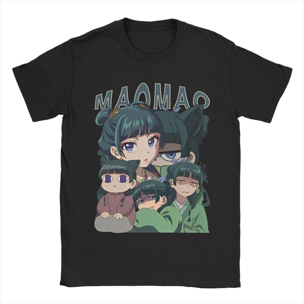 Maomao Jinshi Die Apotheker-Tagebücher T-Shirt Herren Damen Reine Baumwolle Vintage T-Shirts T-Shirt Kurzarm Kleidung Klassisch