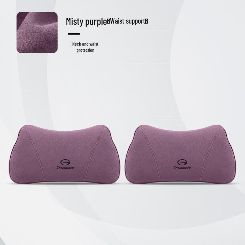 Trumpchi Car Headrest & Neck Pillow Set for GS3/4/8, M8/6pro Seat, Lumbar Support for E8/9.