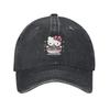 Hello Kitty Baseballkappe Jagd Camping Verstellbare Trucker-Kappe Paar Damen Lässiges Design Baseballkappen