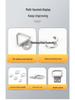 304 Stainless Steel Triangle, D-Ring, and Square Ring Buckle Hook for Truck Trailer Straps