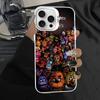 F-FNAF Five-nights-At-Freddys Phone Case For iPhone 17 16 15 14 13 12 11 Pro Max Plus Pro Colorful Shell