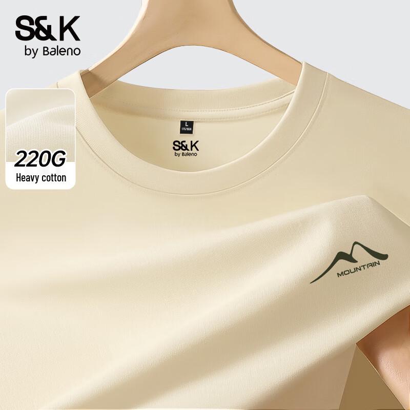 

Baleno Men s S&K Series Pure Cotton Long Sleeve T-Shirt M