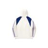 Li Ning Reignite Series Color Block Hooded Pullover Loose Sports Windbreaker Unisex Windbreaker Off-White AFDU273-2