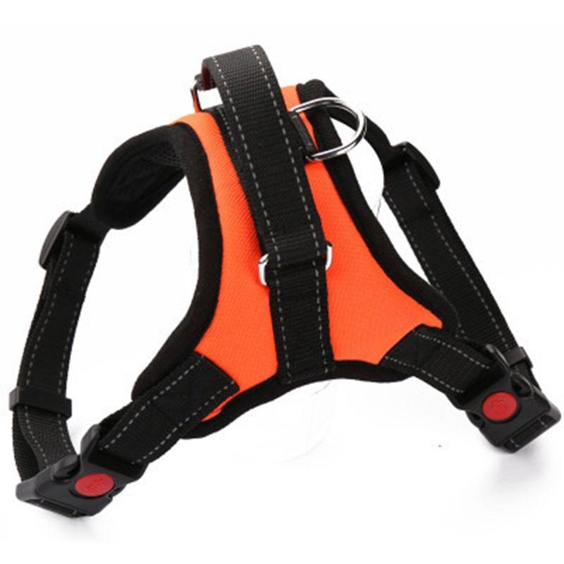 Small And Medium-sized Dog Harness Easy To Put On And Take Off With Adjustable Straps