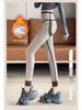 Nowe legginsy sportowe z pluszem podnoszące biodra dla kobiet - Moda jesienno-zimowa