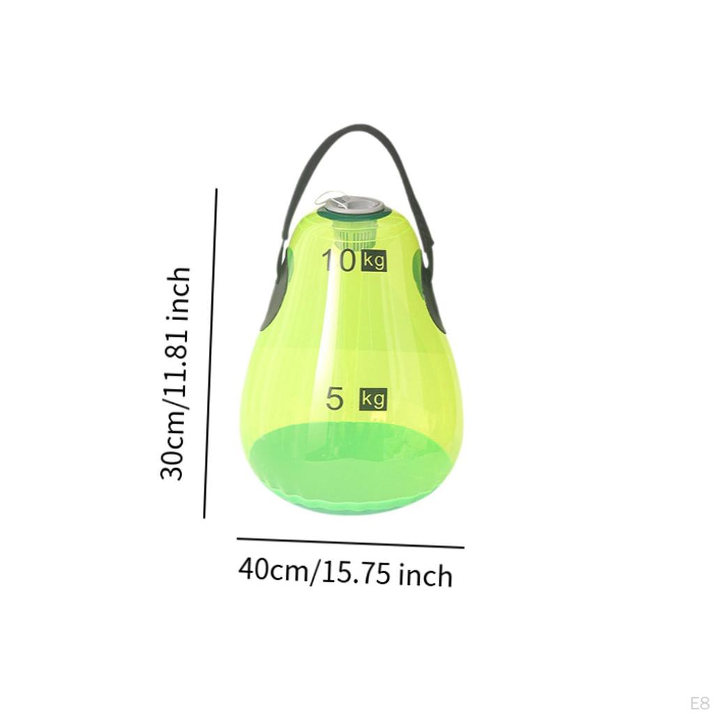 Kettlebell with Water for Home and Travel Use, Adjustable Weight Exercise